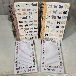 Studio 18 Dog And Cat Notebook Journal And Magnetic Notepad Sets